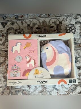 Kids Unicorn Preschool Pack - Pink & Lavender